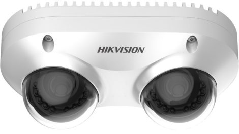Hikvision DS-2CD6D52G0-IHS (4mm) PanoVu Dual-Directional 2x5 MP EXIR IP panorámakamera; hang I/O; riasztás I/O