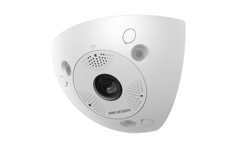 Hikvision DS-2CD6W32FWD-IVS (2mm) 3 MP vandálbiztos WDR IR Smart IP sarok-panorámakamera; hang be- és kimenet