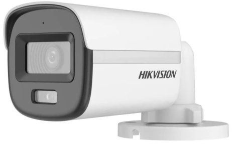 Hikvision DS-2CE10DF0T-LFS (2.8mm) 2 MP ColorVu fix THD csőkamera; IR/láthatófény; TVI/AHD/CVI/CVBS kimenet; beépített mikrofon