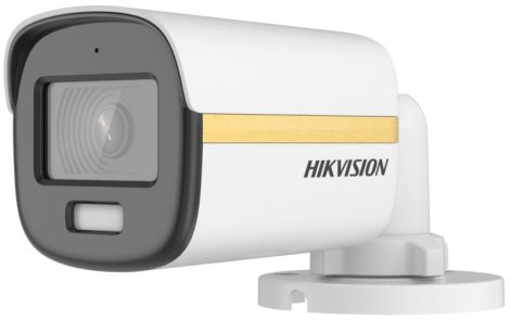 Hikvision DS-2CE10DF3T-FS (2.8mm) 2 MP ColorVu THD WDR fix csőkamera; fény riasztás; mikrofon
