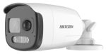   Hikvision DS-2CE12DF3T-PIRXOS (2.8mm) 2 MP ColorVu THD WDR fix csőkamera; villogó fény és hang riasztás; mikrofon; PIR