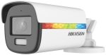   Hikvision DS-2CE12DF8T-FSLN (3.6mm) 2 MP ColorVu THD WDR fix csőkamera; fény riasztás; beépített mikrofon; koax audio