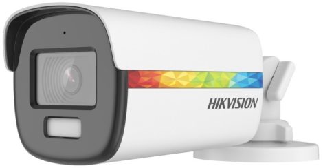 Hikvision DS-2CE12DF8T-FSLN (3.6mm) 2 MP ColorVu THD WDR fix csőkamera; fény riasztás; beépített mikrofon; koax audio