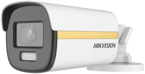 Hikvision DS-2CE12UF3T-E (2.8mm) 8 MP ColorVu THD WDR fix csőkamera; fény riasztás; PoC