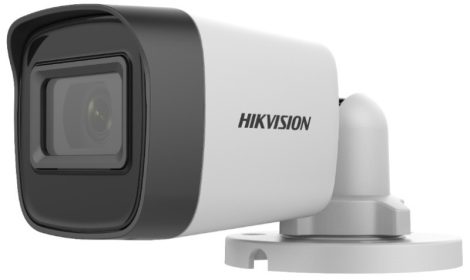 Hikvision DS-2CE16H0T-ITPFS (2.8mm) 5 MP THD fix EXIR csőkamera; TVI/AHD/CVI/CVBS kimenet; koax audio; mikrofon