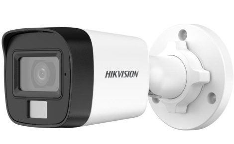 Hikvision DS-2CE16U0T-LF (2.8mm) 8 MP fix mini THD csőkamera; IR/láthatófény; TVI/AHD/CVI/CVBS kimenet; beépített mikrofon