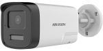   Hikvision DS-2CE17D0T-LXTS (2.8mm) 2 MP fix THD csőkamera; IR/láthatófény; kétirányú audio; hang és fényriasztás