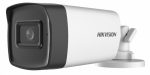   Hikvision DS-2CE17H0T-IT3FS (2.8mm) 5 MP THD fix EXIR csőkamera; OSD menüvel; TVI/AHD/CVI/CVBS kimenet; beépített mikrofon; koax audio
