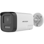   Hikvision DS-2CE17U0T-LXTS (2.8mm) 8 MP fix THD csőkamera; IR/láthatófény; kétirányú audio; hang és fényriasztás