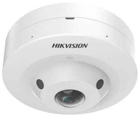 Hikvision DS-2CE52K0T-LPS (1.8mm) 5 MP THD fix IR fisheye kamera; IR/láthatófény; beépített mikrofon