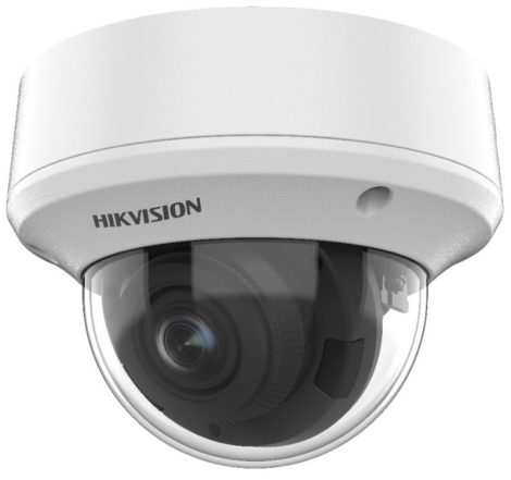 Hikvision DS-2CE5AH0T-VPIT3ZE(C) 5 MP THD vandálbiztos motoros zoom EXIR dómkamera; PoC
