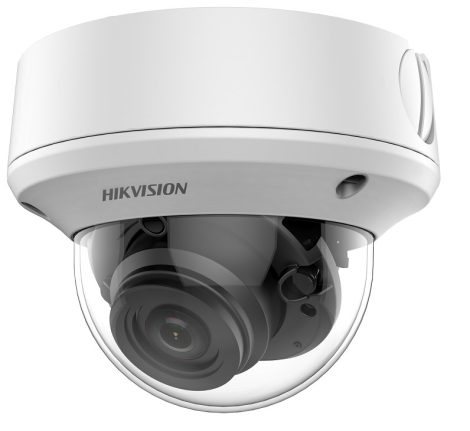 Hikvision DS-2CE5AH8T-AVPIT3ZF(2.7-13.5) 5 MP THD WDR vandálbiztos motoros zoom EXIR dómkamera; OSD menüvel; TVI/AHD/CVI/CVBS kimenet