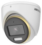   Hikvision DS-2CE70DF3T-MFS (2.8mm) 2 MP ColorVu THD WDR fix turret kamera; fény riasztás; mikrofon