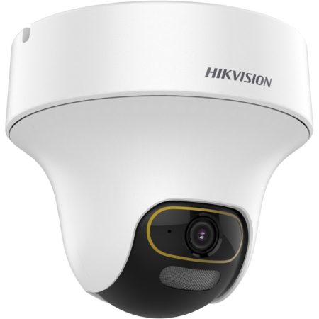 Hikvision DS-2CE70DF3T-PTS (3.6mm) 2 MP ColorVu THD WDR PT dómkamera; mikrofon; fény riasztás