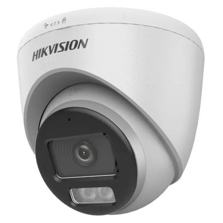 Hikvision DS-2CE72DF0T-LFS (2.8mm) 2 MP ColorVu fix THD turret kamera; IR/láthatófény; TVI/AHD/CVI/CVBS kimenet; beépített mikrofon