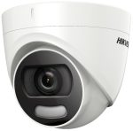   Hikvision DS-2CE72HFT-E (2.8mm) 5 MP ColorVu THD WDR fix turret kamera; fényriasztás; PoC