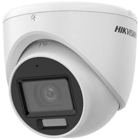 Hikvision DS-2CE76D0T-LMFS (2.8mm) 2 MP fix THD turret kamera; IR/láthatófény; TVI/AHD/CVI/CVBS kimenet; beépített mikrofon