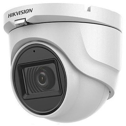 Hikvision DS-2CE76H0T-ITMFS (2.8mm) 5 MP THD fix EXIR dómkamera; OSD menüvel; TVI/AHD/CVI/CVBS kimenet; koax audio