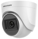   Hikvision DS-2CE76H0T-ITPFS (2.8mm) 5 MP THD fix EXIR turret kamera; TVI/AHD/CVI/CVBS kimenet; mikrofon; koax audio