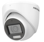   Hikvision DS-2CE76K0T-LMFS (2.8mm) 5 MP fix IR/láthatófény THD turret kamera; TVI/AHD/CVI/CVBS kimenet