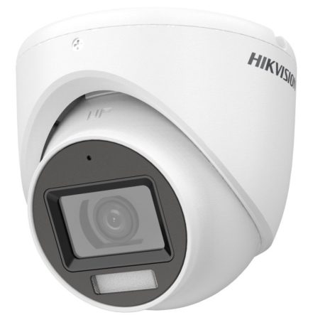 Hikvision DS-2CE76K0T-LMFS (2.8mm) 5 MP fix IR/láthatófény THD dómkamera; TVI/AHD/CVI/CVBS kimenet