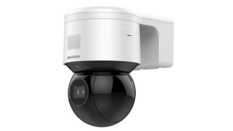 Hikvision DS-2DE3A404IWG-E/W 4 MP mini IP PTZ dómkamera; 4x zoom; hang I/O; riasztás I/O; mikrofon/hangszóró; WiFi