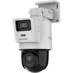   Hikvision DS-2SE2C400MWG-E/14 (2.8/8mm) TandemVu IP dual PT kamera; 4 MP+4 MP; IR/láthatófény; beépített mikrofon