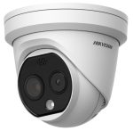   Hikvision DS-2TD1217-2/QA HeatPro IP hő- (160x120) 90°x66° és láthatófény (4 MP) kamera;-20°C-150°C; villogó fény/hangriasztás