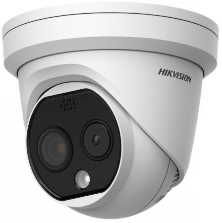 Hikvision DS-2TD1217-3/PA HeatPro IP hő- (160x120) 50°x37° és láthatófény (4 MP) kamera;-20°C-150°C; villogó fény/hangriasztás