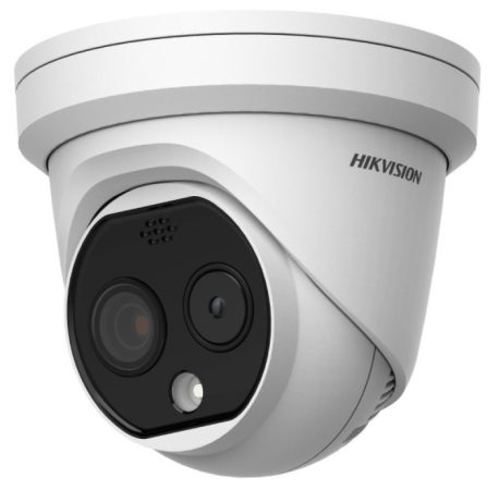 Hikvision DS-2TD1217-6/QA HeatPro IP hő- (160x120) 25°x19° és láthatófény (4 MP) kamera;-20°C-150°C; villogó fény/hangriasztás