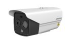   Hikvision DS-2TD2628-10/QA/GLT HeatPro IP hő- (256x192) 18°x14° és láthatófény (4 MP) kamera;-20°C+150°C; villogó fény/hangriasztás