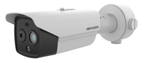 Hikvision DS-2TD2628-10/QA HeatPro IP hő- (256x192) 18°x14° és láthatófény (4 MP) kamera;-20°C-150°C; villogó fény/hangriasztás