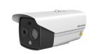   Hikvision DS-2TD2628-7/QA/GLT HeatPro IP hő- (256x192) 24°x19° és láthatófény (4 MP) kamera;-20°C+150°C; villogó fény/hangriasztás