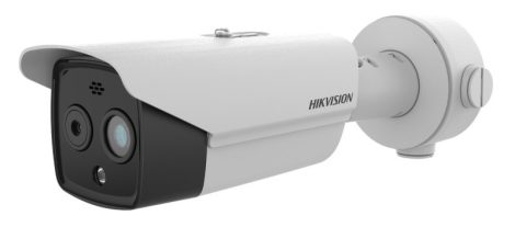 Hikvision DS-2TD2628T-3/QA HeatPro IP hő- (256x192) 50°x37° és láthatófény (4 MP) kamera;-20°C-550°C; villogófény-/hangriasztás