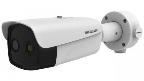Hikvision DS-2TD2637-10/QY IP hő- (384x288) 37,5°x28,5° és láthatófény (4 MP) kamera; ±8°C; -20°C-150°C; korrózióálló