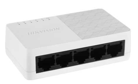 Hikvision DS-3E0505D-O 5 portos switch; 10/100/1000M; nem menedzselhető