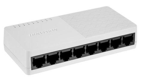 Hikvision DS-3E0508D-O 8 portos switch; 10/100/1000M; nem menedzselhető