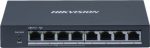   Hikvision DS-3E0508P-O 8 portos Gbit PoE switch (60 W); 4 PoE+ / 4 RJ45; nem menedzselhető