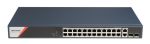   Hikvision DS-3E1528HP-SI-24P2T2F 28 portos Gbit PoE switch (370 W); 20 PoE+4 HiPoE+2 SFP uplink port+2 RJ45 Uplink port;menedzselhető