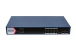   Hikvision DS-3E1710HP-SI-8P2X 10 portos Gbit PoE switch (130 W); 8 PoE+2 SFP uplink port; menedzselhető