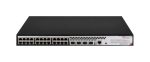   Hikvision DS-3E2528P-H 28 portos gigabit PoE switch (370 W); 24 PoE+ / 4 SFP uplink port; menedzselhető