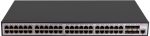   Hikvision DS-3E2754-HI-48T6X 54 portos switch; L2; 48 1000M RJ45 + 6 10G SFP; menedzselhető