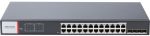   Hikvision DS-3T1528HP-SI-24P4F/No Power 28 portos ipari Gbit PoE switch (480 W); 24 PoE+/ 4 HiPoE / 4 SFP uplink; menedzselhető; táp nélkül