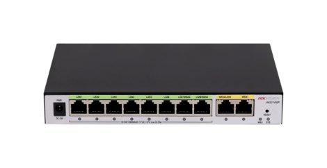 Hikvision DS-3WG210GP-SI Vezetékes router All in One; 2 Gigabit WAN ports; 1 WAN/LAN; 8 Gigabit PoE LAN ports 2 LAN/WAN