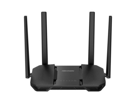 Hikvision DS-3WR12C-H WIFI 5 router; 4 antenna; max 1200 Mb/s; 1 WAN és 4 LAN input