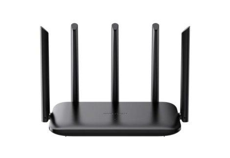 Hikvision DS-3WR15X-H WIFI 6 router; 5 antenna; max 1201 Mb/s; 1 WAN és 3 Gigabit LAN input