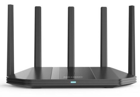 Hikvision DS-3WR30X WIFI 6 router; 5 antenna; max 2400 Mb/s; 1 WAN és 3 Gigabit LAN input