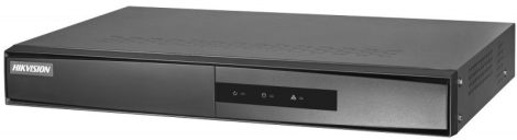 Hikvision DS-7604NI-K1/A (C) 4 csatornás NVR; 40/80 Mbps be-/kimeneti sávszélesség; riasztás I/O