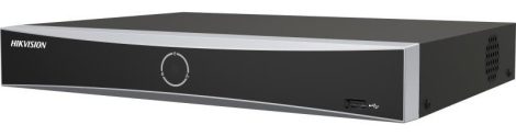 Hikvision DS-7604NXI-K1 (D)/Alarm4+1 4 csatornás AcuSense NVR; 40/80 Mbps be-/kimeneti sávszélesség; riasztás I/O