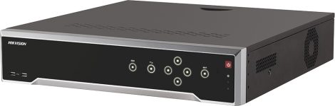 Hikvision DS-7732NI-I4/16P (B) 32 csatornás PoE NVR; 256/256 Mbps be-/kimeneti sávszélesség; 2 HDMI; riasztás be-/kimenet